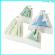 HO Unique 3D Peaks  Mold Christmas Decor DIY Scenteds  Molds Plaster