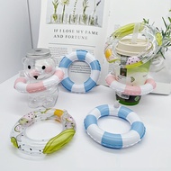 [Cotton Doll-Doll Swimming Ring] 10cm 10cm Doll Accessories Photography Props Single Product Waterme