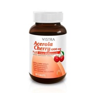 วิสทร้า อะเซโรลาเชอร์รี่ 60 เม็ด 1000 mg Vistra Acerola Cherry 60 tablets 1000 mg