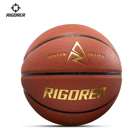 Rigorer Size 7 Standard Basketball No.7 - Austin Reaves Signature, Moisture Absorbent PU, Model Z123