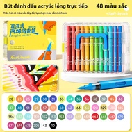 Touch Mark | Bút Lông Mềm Dạng Chất Lỏng Acrylic cho Trẻ Em 120 Màu
