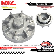 Oil Drain Nut / Oil Plug Nut Ego Ego S Nouvo S NVX 155 -V1 NMAX -V1 5LW-E5351-00