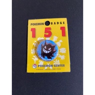 Pokemon can badge 151 Gengar rare rare【Japanese products】pokemon Card Trading Card Game TCG
