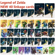 40 Pcs Zelda Tears of the Kingdom Amiibo NFC Tag Mini Cards for NS Switch / Switch Lite