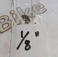 gotri sepeda atau pelor atau ball bearing isi 12 pc ukuran 1/4  3/16 1/8 untuk freehub hub pedal sepeda