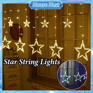 3.5M LED Star String Lights 8 Modes Raya Wedding Party Indoor Outdoor Garden Festival Lighting