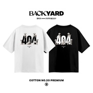 BACKYARD-Oversize Shirt/Boxy Pattern 404 not found Cotton1 Premium No.20