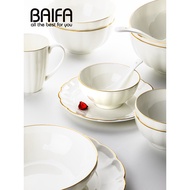 Bowl Creative Unique Household Bowl Set Ceramic Phnom Penh Creative Dishes Bone China Tableware Set 