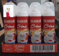 (1 case) 100% Whipped Cream Spray 250g (Alaska) (250g x 12pcs) National Distributor / Fast Delivery