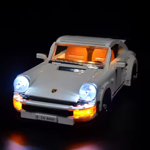 LED Lighting Set Suitable for LEGO Porsche 911 10295 Lighting Gift (Excluding Building Blocks)