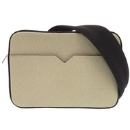 Valextra V-Line Reporter 迷你皮革苔原綠肩包 1606 [二手] Valextra