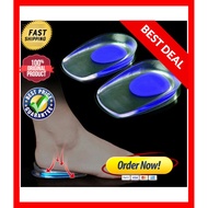 Heel Cup Gel Support Insole / Heel Pad Plantar Facitis / Heel Protector