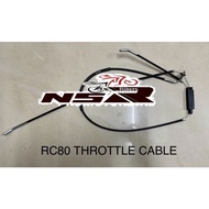 SUZUKI RC80 RC 80 MINYAK CABLE THROTTLE CABLE