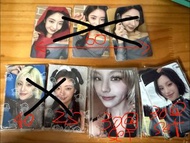 Itzy 專輯小卡 特典卡 禮志 崔Lia 申留真 李彩領 申有娜Yeji Lia Ryujin Chaeryeong Yuna