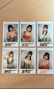 日本女優 河合明日菜 親筆簽名即影即有 拍立得/ 簽名3R相(非TRE會場品)