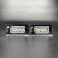 2PCS LED License Plate Light For BMW E82 E88 E90 E91 F22 F45 E33 E39 F10 F11 E70 X1 X4 X5 X6 Error F