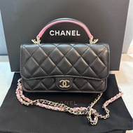 Chanel mini woc handle 手機包