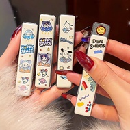 520 Free Girl Gift Rechargeable Lighter Windproof usb Rechargeable Unique Ultra-Thin Mini Silent Lig
