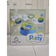 Squat n Go Kids Baby Potty Training 3in1 Bambino Pipot