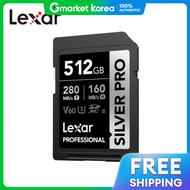 Lexar Silver Pro Sd Memory Card Sdxc Uhs-Ii 512Gb V60 Sd Card