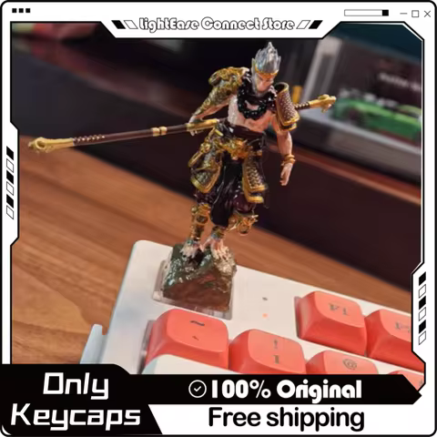 2024 Black Myth Wukong Keycap Game Keycap Resin Material Personalized Creativity 3d Dimensional Gift