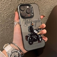 IMD shockproof matte iphone moto bike phone case for 6/6plus/7/8/plus/x/xs/xr/11/12/13/14/15/pro/max