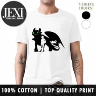 How To Train Your Dragon Inspired Shirt | Toothless & Hiccup | Unisex Quality Cotton T-Shirt