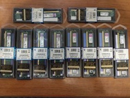 全新未拆封 Kingston DDR3 4gb DDR2 2gb 10條