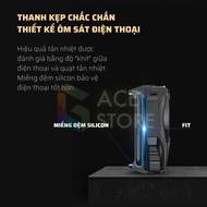 Quạt tản nhiệt điện thoại MEMO DL05 bản nâng cấp 2022 làm mát bằng sò lạnh siêu mát có màn hình hiển