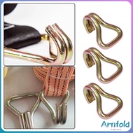 AF Double J Hooks Plate Hook Heavy Duty Ratchet Tie Down Webbing Strap Accessories 1pc