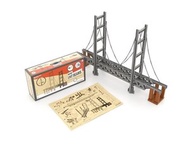 迷你Unit Beams木質大橋建築模型玩具套裝(STEM教材)