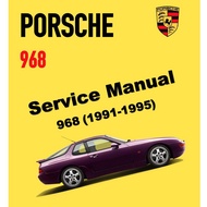 PORSCHE 968 (1991-1995) SERVICE WORKSHOP MANUAL