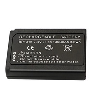 For Samsung BP-1310 BP1310 ED-BP1310 Battery NX5, NX10, NX11, NX20, NX100 1300mAh Digital Camera Bat