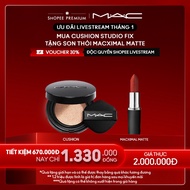 [SVIP EXCLUSIVE] MAC - Set of 2 Piece: Studio Fix Longwear Cushion Foundation, MACXIMAL MATTE MATTE 