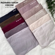 Pashmina Rayon Viscose Arabian Shawl (No Label) -ks