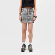 Amigos de Nimes - Brithney Denim Mini Skirt Black O' White