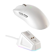 WIRELESS MOUSE (เมาส์ไร้สาย) FANTECH TANTO S WG13S WHITE