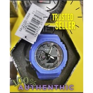 GSHOCK ORI MURAH  G-SHOCK GA-2100-2ADR BLUE RESIN STRAP MEN'S WATCH ORIGINAL
