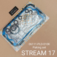 Full Set Packing Set Engine Honda Stream 17 1700cc / Civic 17 1700cc D17 06111-PLD-010K