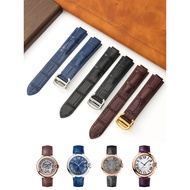 Suitable for Cartier Cartier Blue Balloon Original Watch with Leather Crocodile Belt Accessories Men