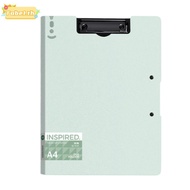 TOBE1 A4 Clipboard Folder, 360° Rotatable Double Clips File Folder, Minimalist Waterproof Multi-func