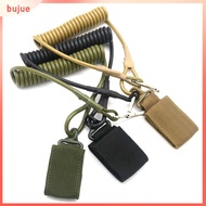 BUJUE 3 Colors Bag Hand Molle Airsoft Lanyard Strap Belt Backpack Elastic Spring Rope Hunt Tool