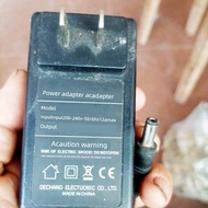 ugreen charger travel adapter Suitable for Dechang 12V2.5A 12V 3A in-line LCD TV power adapter DC-62
