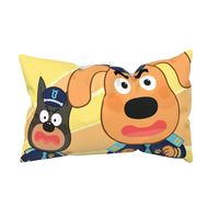 Sarung Bantal Tidur Anak (Sarung) Motif Kartun Ukuran 45x35 cm Motif Polisi Labrador Dan Baby Bus by