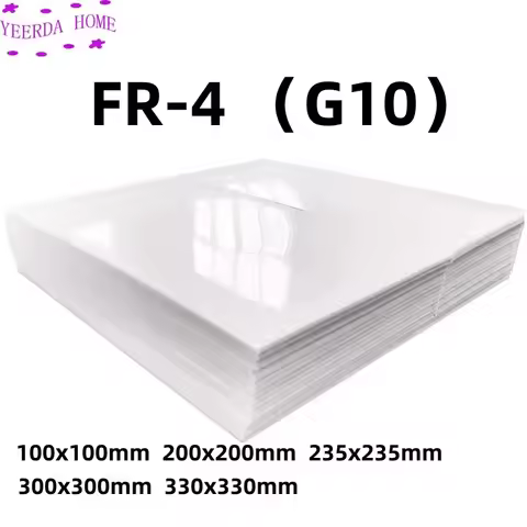 All-size White FR4 3D printer Removable Platform Hot Heated Bed Fiber Glass Plate Polypropylene Buil