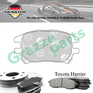 Münster Disc Brake Pad Front for Toyota Harrier ACU10W 15W 2.4 00'-03' 2AZ-FE MCU10W 15W 3.0 97'-03'