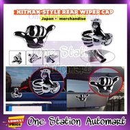 Rear Wiper Knob Glanz Hitman Hangloose Chrome Wiper Hat universal jazz perodua myvi kancil kenari al