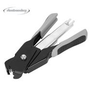 RINABONSINY Hog Ring Pliers Kit, Auto Feed Spring-Loaded C-type Hog Ring Pliers, Clip Installation B