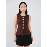 KUKAI | Clarisse Top - Women's Sleeveless Knit Top - Women's Sleeveless Knit Top - Women's Classy Sl