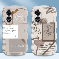 OPPO A18/A38 4G CASE LATEST WAVY WAVE SOFTCASE HP CASE FOR OPPO A18/A38 4G PROCAMERA 2024 TYPE BSG23